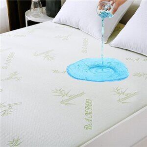 New Premium 100% Waterproof Queen Size Mattress Protector, Breathable